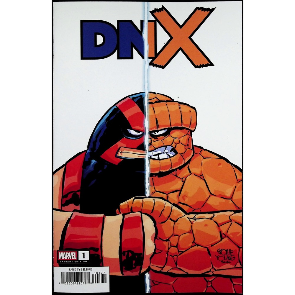 DNX #1 Skottie Young Juggernaut Thing X-Men Blind Bag Variant Marvel Comic Book